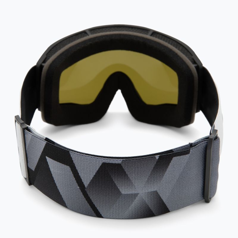 Maschera da sci UVEX Blast CV black matt/mirror silver 3