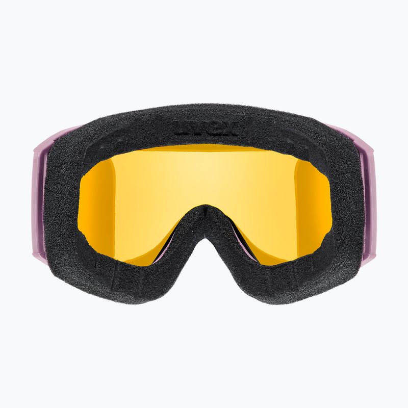 Maschera da sci UVEX Blast FM plum matt/mirror purple 3