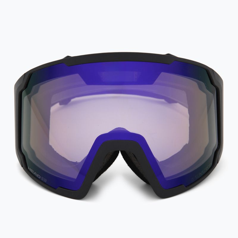 Maschera da sci UVEX Victorious FM black matt/mirror ruby 2