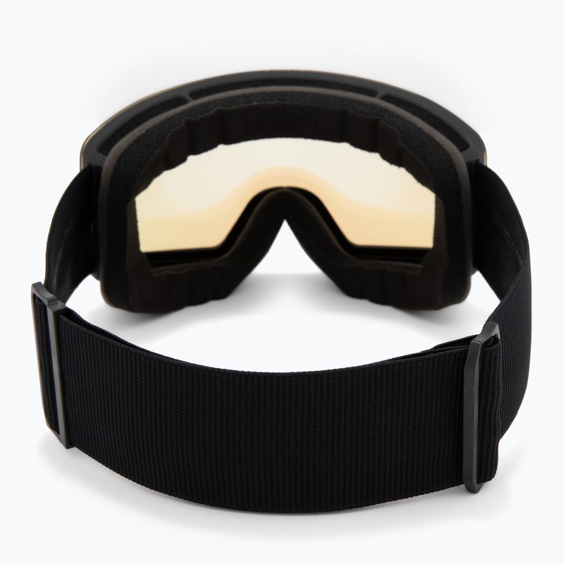 Maschera da sci UVEX Provoqe V black matt/vario blue mirror 3