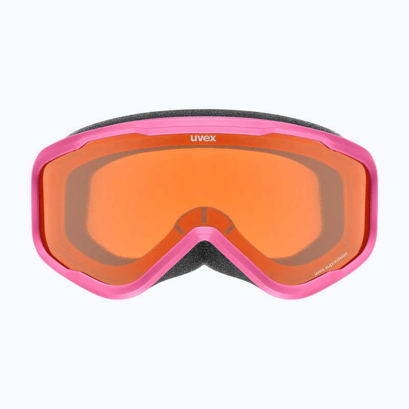 Maschera da sci per bambini UVEX Speedy Nova Jr pink/laser gold 2