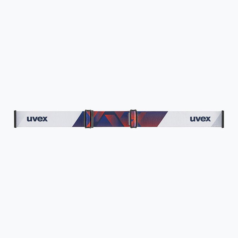 Maschera da sci UVEX Gravity FM S2 black matt/mirror blue 4