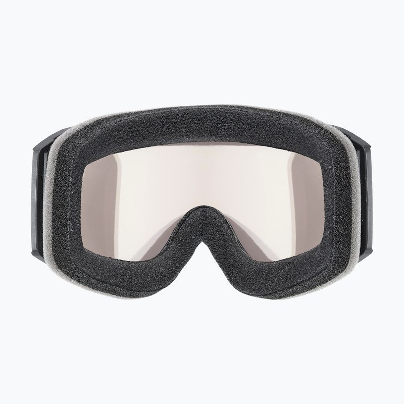 Maschera da sci Uvex Blast V black matt/vario rainbow mirror 7