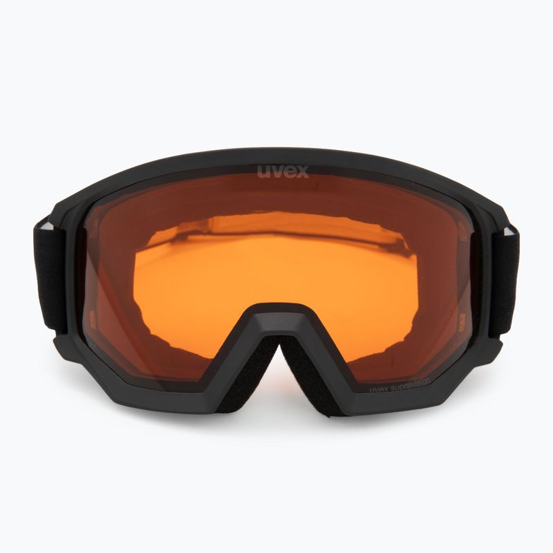 Maschera da sci UVEX Athletic LGL black matt/orange/clear 2
