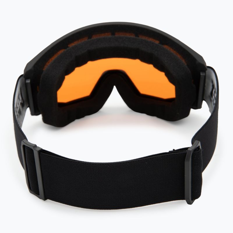 Maschera da sci UVEX Athletic LGL black matt/orange/clear 3