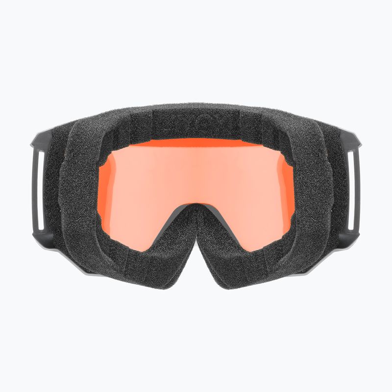 Maschera da sci UVEX Athletic LGL black matt/orange/clear 3