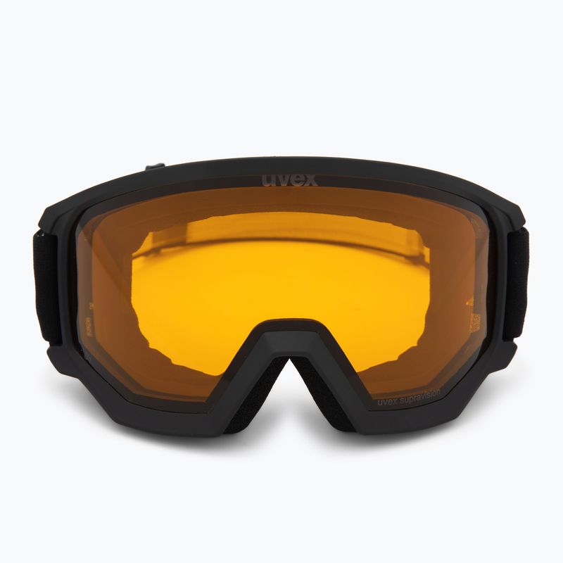 Maschera da sci UVEX Athletic LGL matt black/yellow/clear 2
