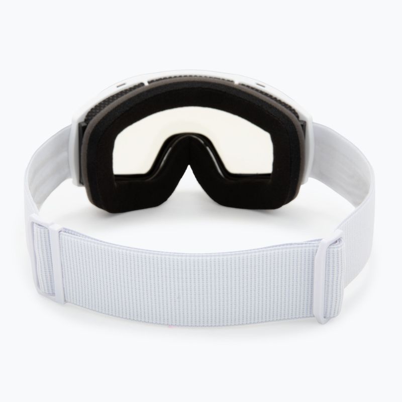 Maschera da sci UVEX Victorious S Pro V white matte/vario red mirror 3