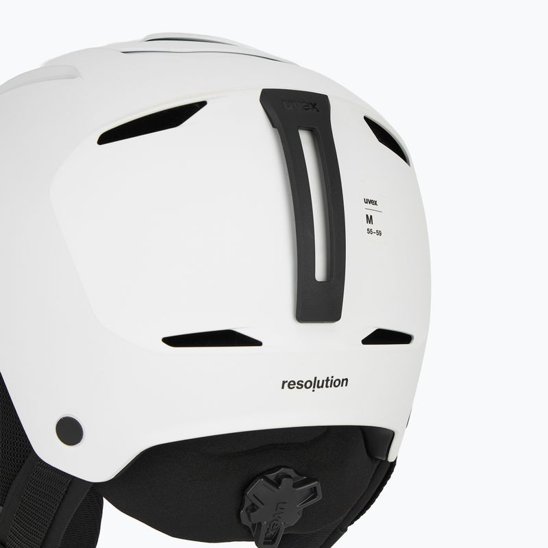 Casco da sci UVEX Resolution white matt 8