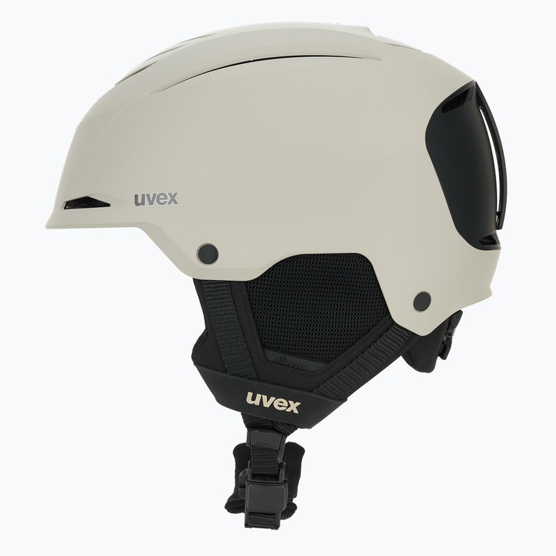 Casco da sci UVEX Resolution warm grey/black matt 3