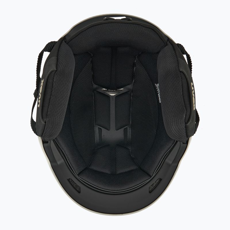 Casco da sci UVEX Resolution warm grey/black matt 5