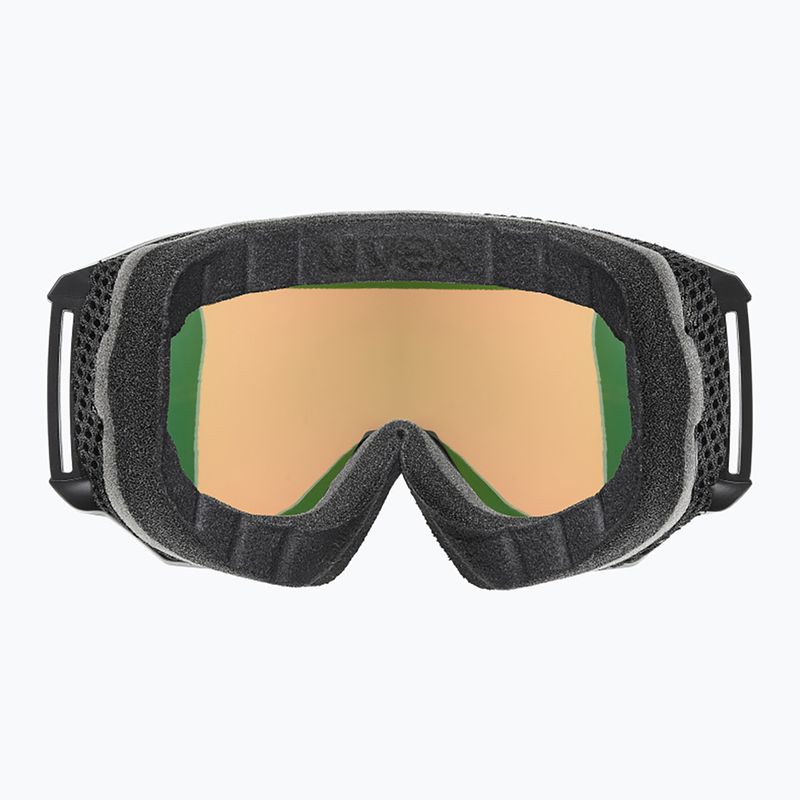 Maschera da sci UVEX Athletic CV black/mirror red 3