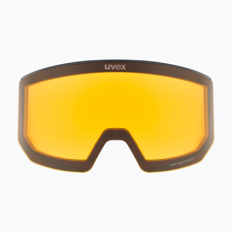 Maschera da sci Uvex Lace Attract FM white matt/mirror silver 9