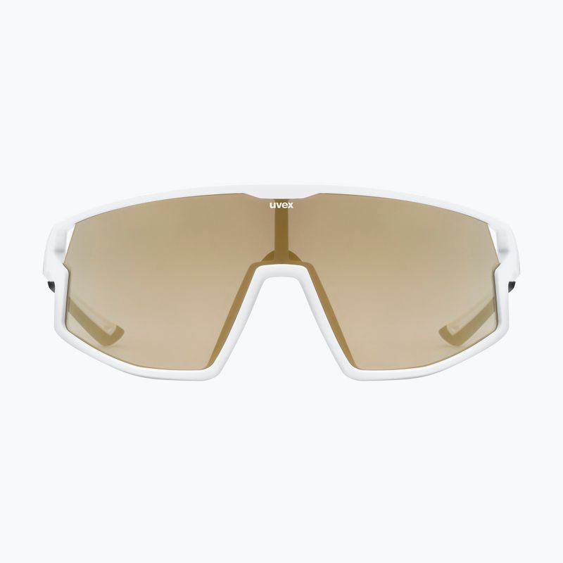 Occhiali da sole Uvex Skyryse white matt/mirror gold 2