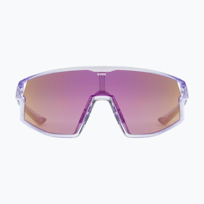 Occhiali da sole Uvex Skyryse clear purple/mirror lavender 2