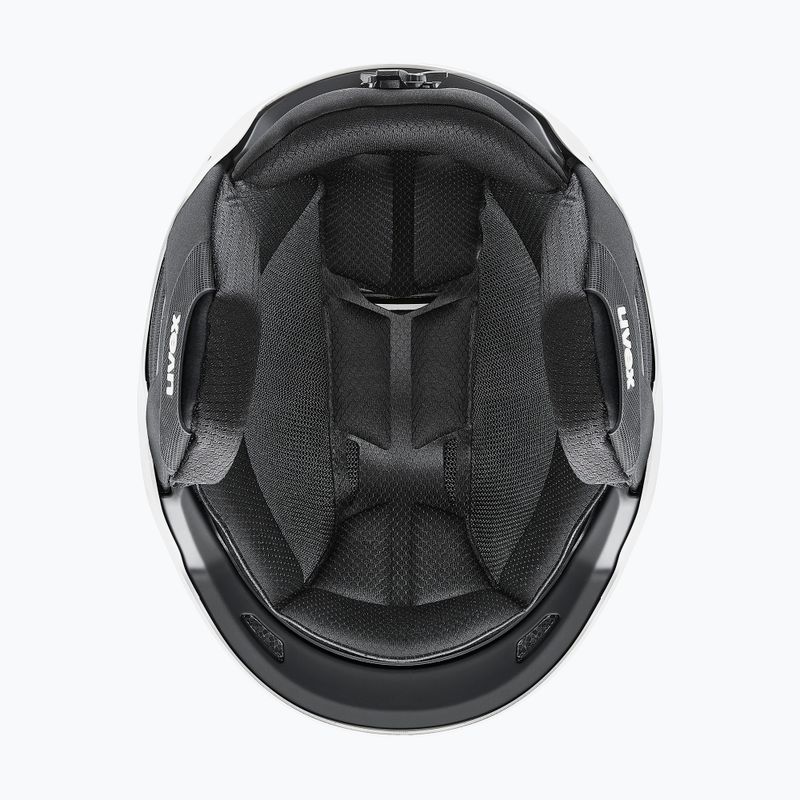 Casco da sci UVEX Resolution SL white/electric red 5