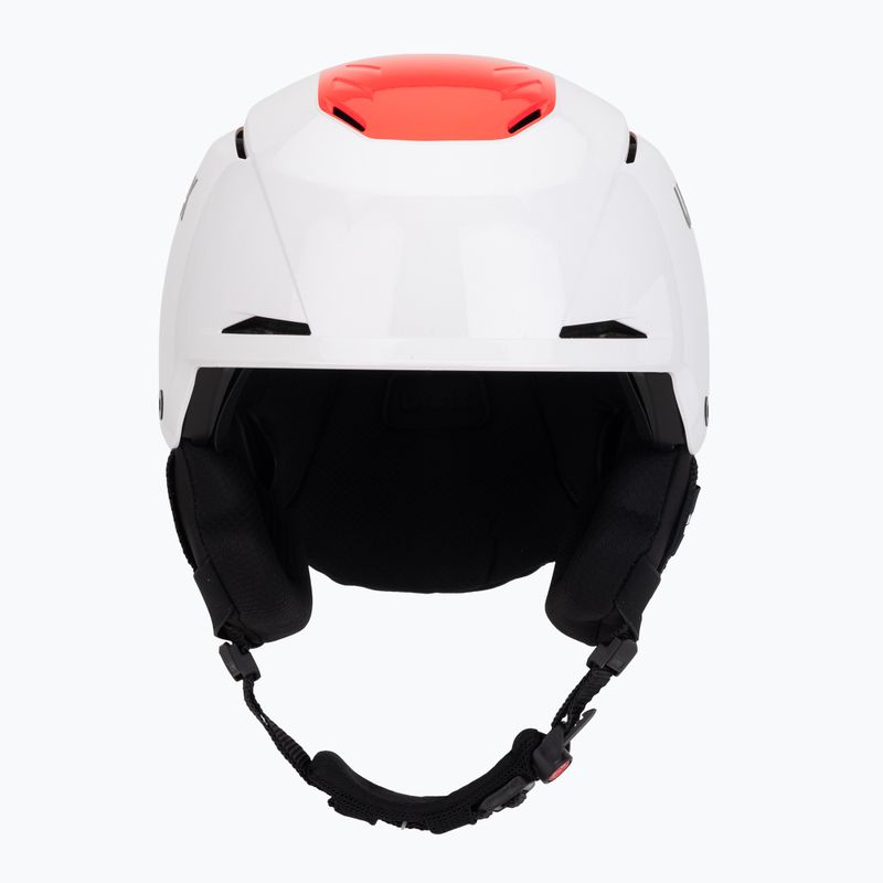 Casco da sci UVEX Resolution SL white/electric red 2