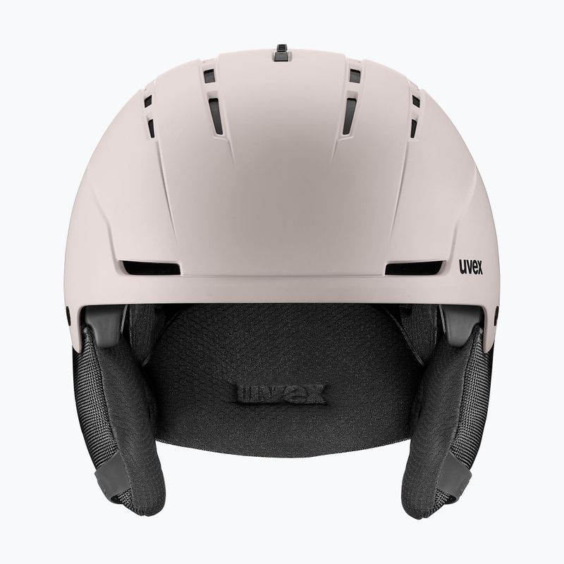 Casco da sci UVEX Stance warm grey/black matt 2