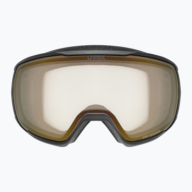 Maschera da sci UVEX Ultimate Victorious Pro V S0-S4 black matt/vario red mirror 2