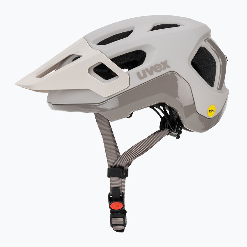 Casco da ciclismo UVEX React MIPS warm grey matt 3