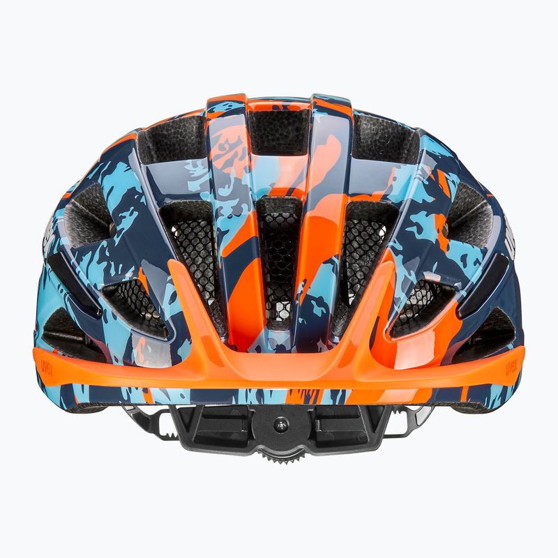 Casco da bici per bambini UVEX Air Wing 2 papaya/bubble blue 2