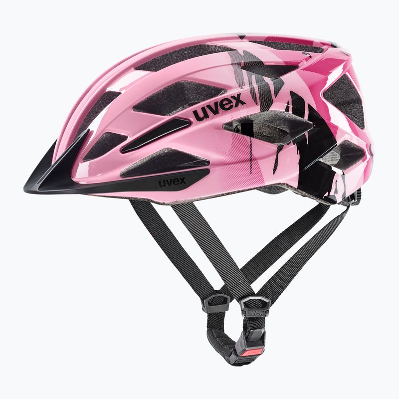 Casco da bici per bambini UVEX Air Wing 2 strawberry/black 8