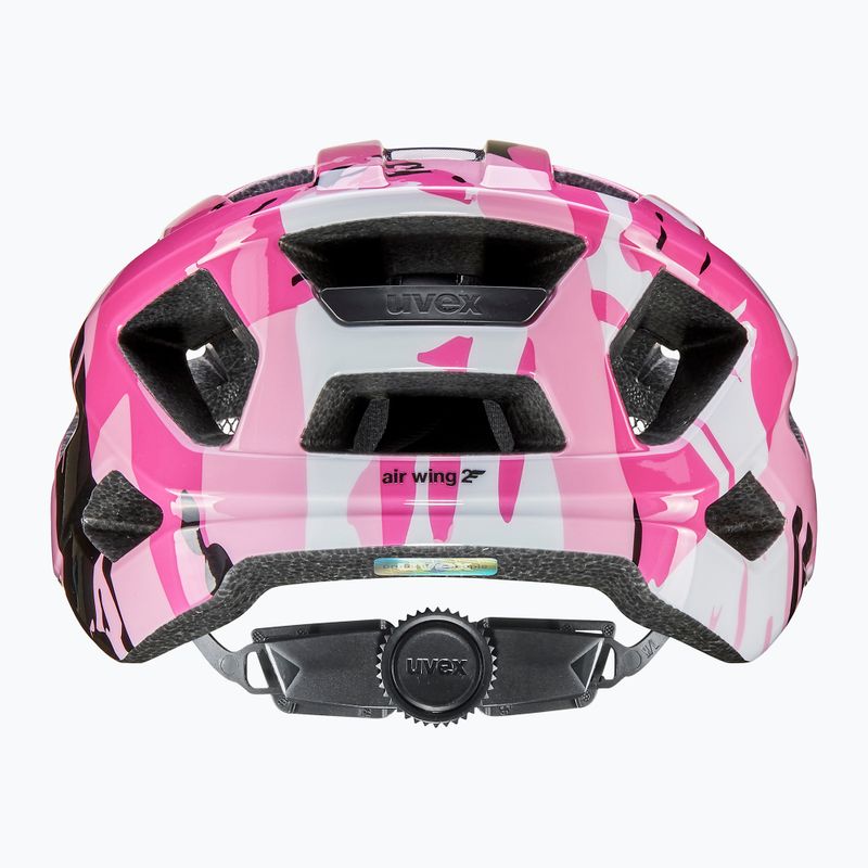 Casco da bici per bambini UVEX Air Wing 2 strawberry/black 10