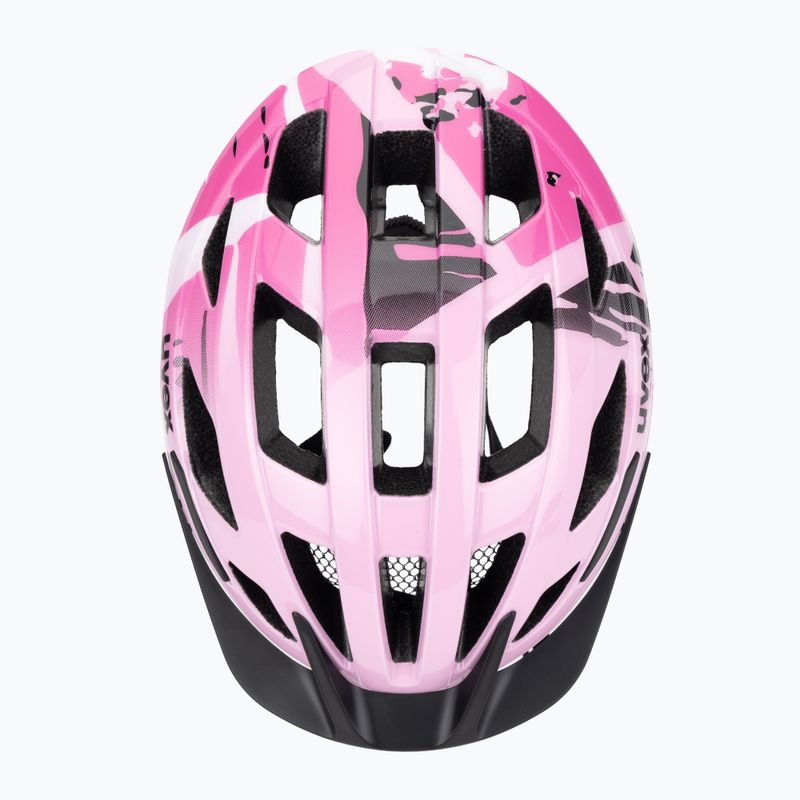 Casco da bici per bambini UVEX Air Wing 2 strawberry/black 6
