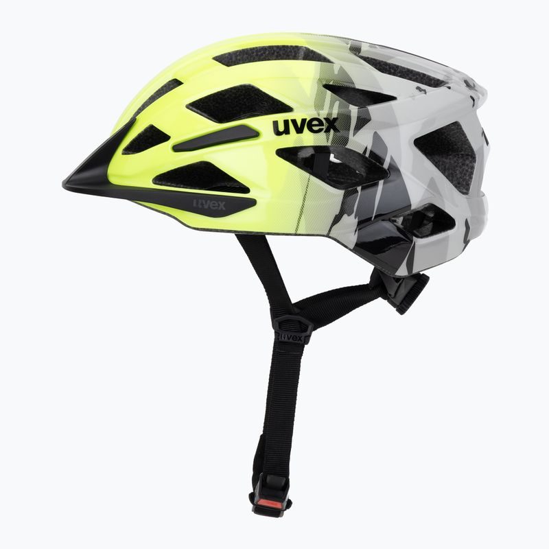 Casco da bici per bambini UVEX Air Wing 2 neon yellow/black 3