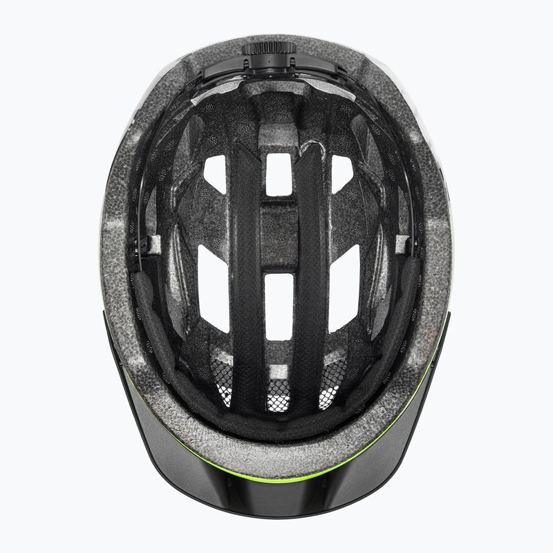 Casco da bici per bambini UVEX Air Wing 2 neon yellow/black 5