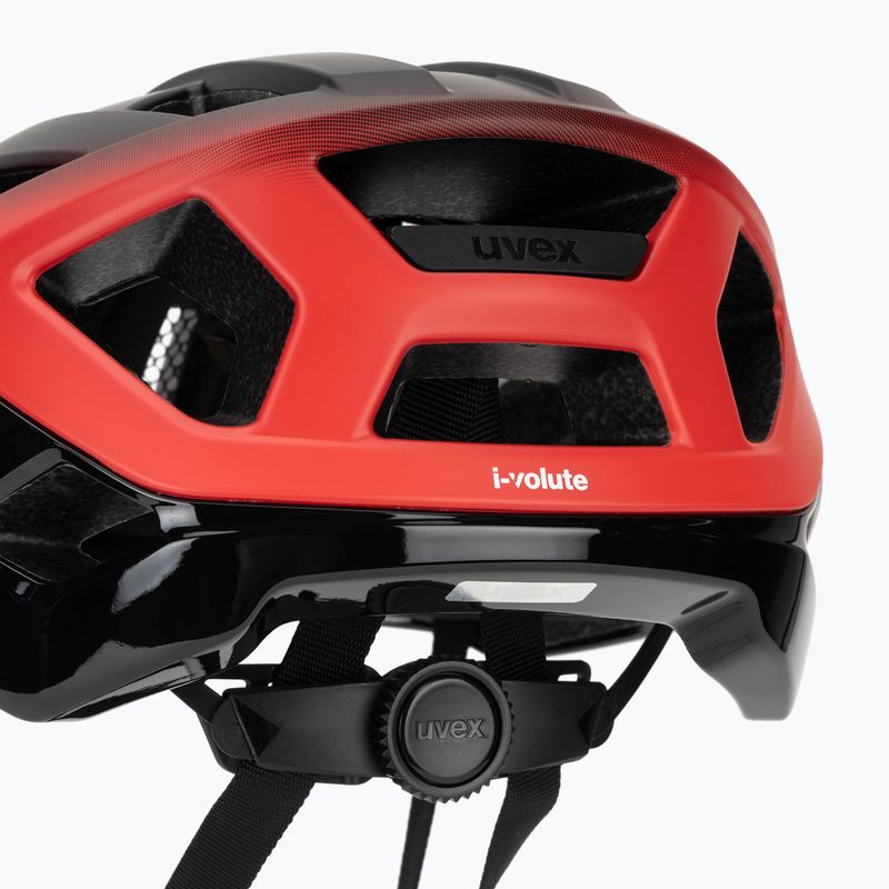 Casco da ciclismo UVEX I-Volute black/red matte 8