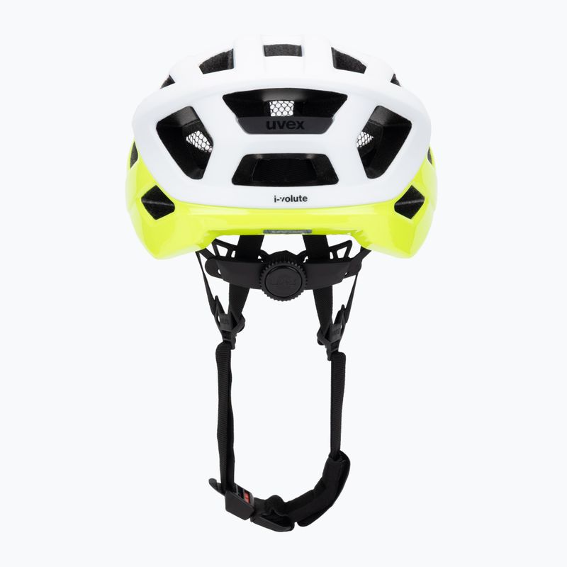Casco da ciclismo UVEX I-Volute white/neon yellow matt 4