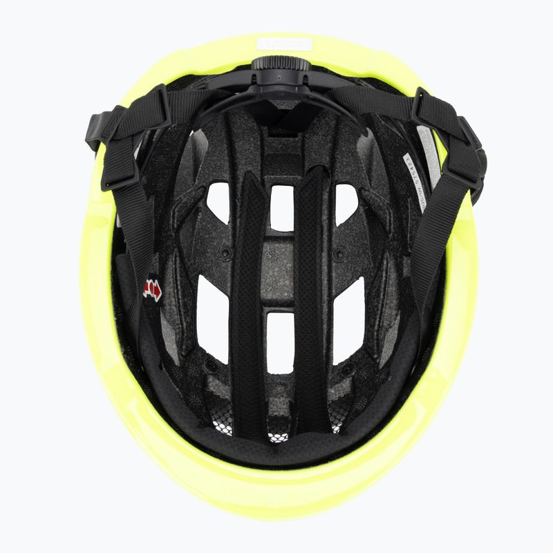 Casco da ciclismo UVEX I-Volute white/neon yellow matt 5