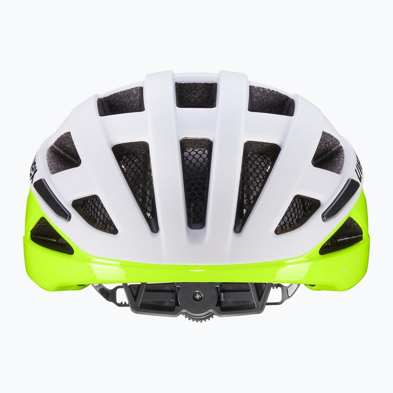 Casco da ciclismo UVEX I-Volute white/neon yellow matt 2