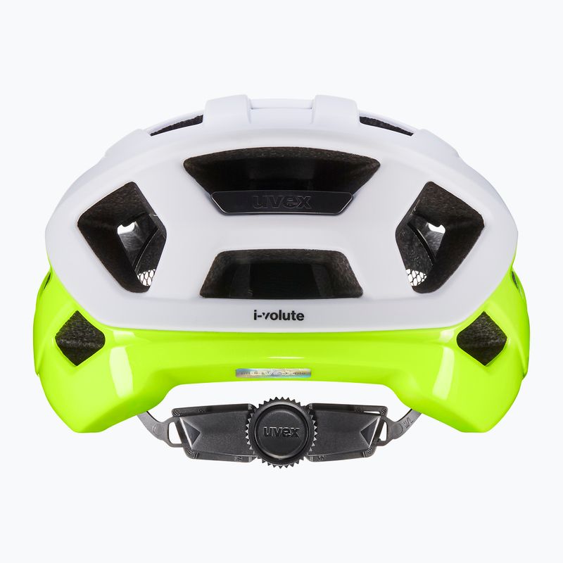 Casco da ciclismo UVEX I-Volute white/neon yellow matt 3