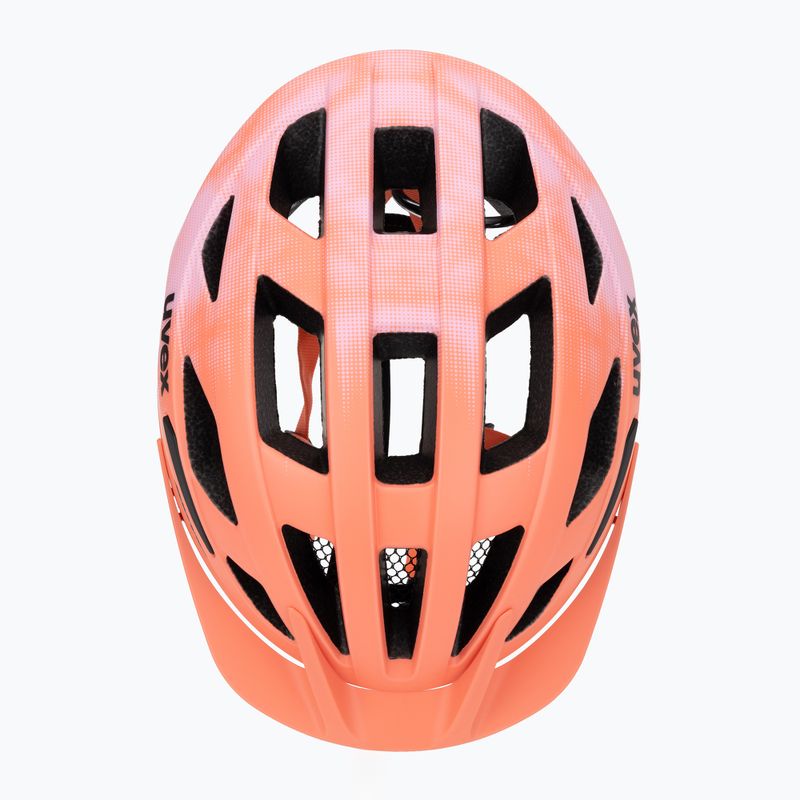 Casco da bici per bambini UVEX Air Wing 2 CC coral/strawberry matt 6