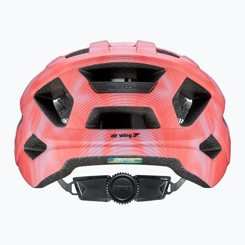 Casco da bici per bambini UVEX Air Wing 2 CC coral/strawberry matt 3