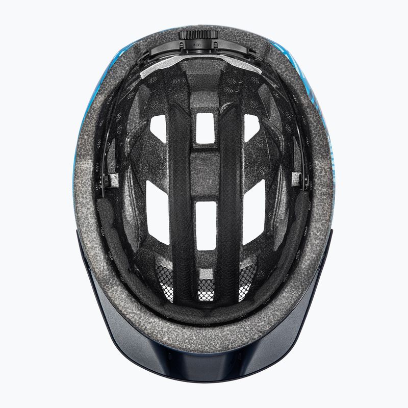 Casco da bici per bambini UVEX Air Wing 2 CC dusk/bubble blue matt 12