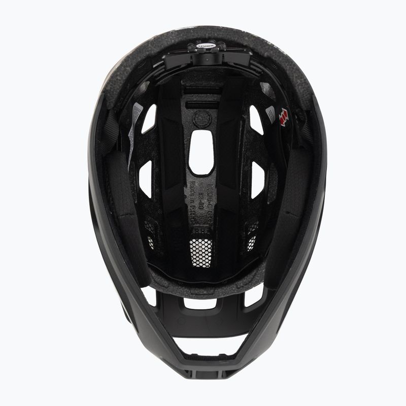 Casco da bici per bambini UVEX React Fullface Jr black/white matt 5