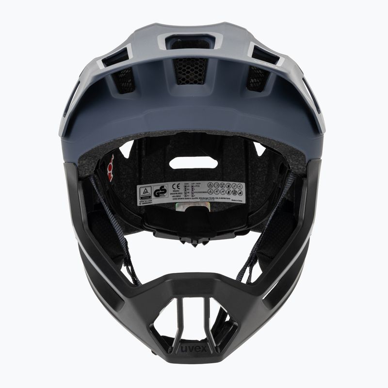 Casco da bici per bambini UVEX React Fullface Jr dusk blue matt 2
