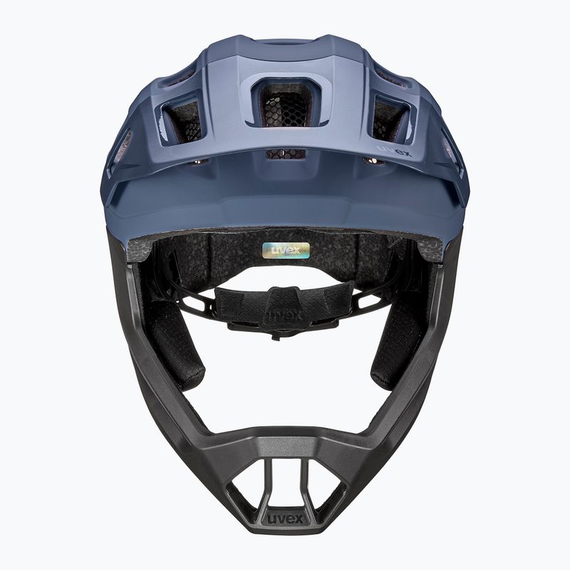 Casco da bici per bambini UVEX React Fullface Jr dusk blue matt 3