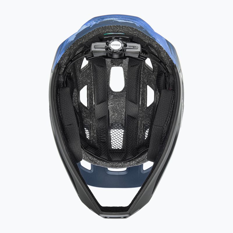 Casco da bici per bambini UVEX React Fullface Jr dusk blue matt 6