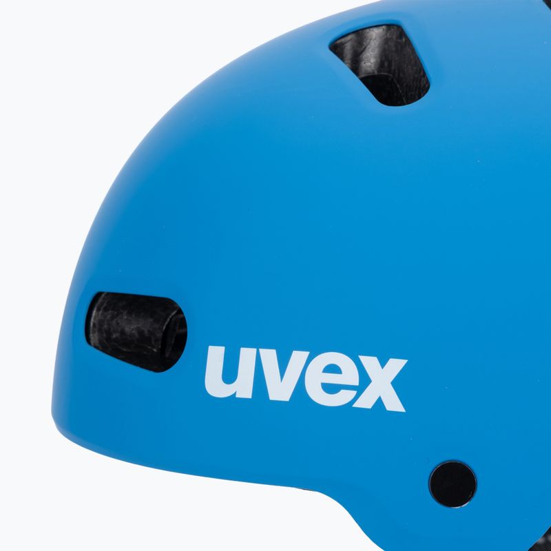 Casco per bambini UVEX Kid 4 bubble blue matt 7