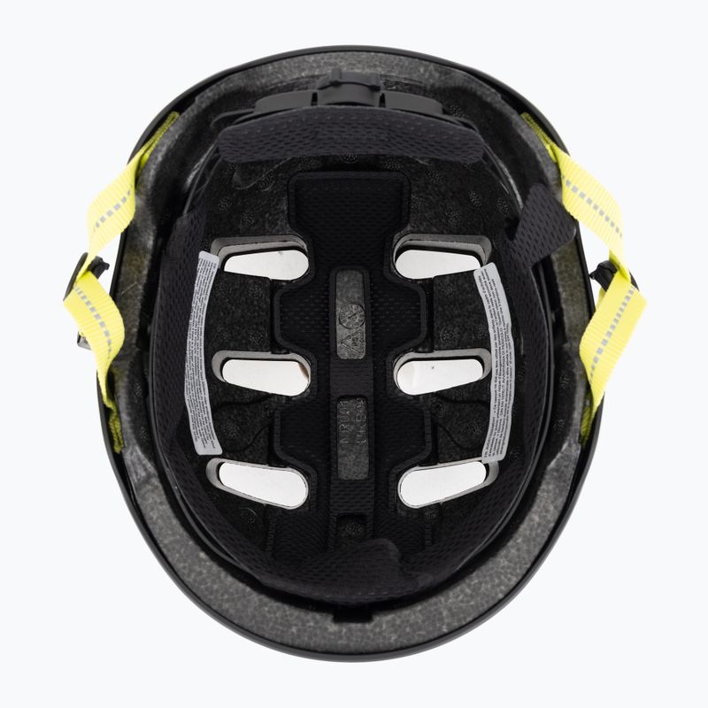 Casco per bambini UVEX Kid 4 Style bam black/lime matt 5