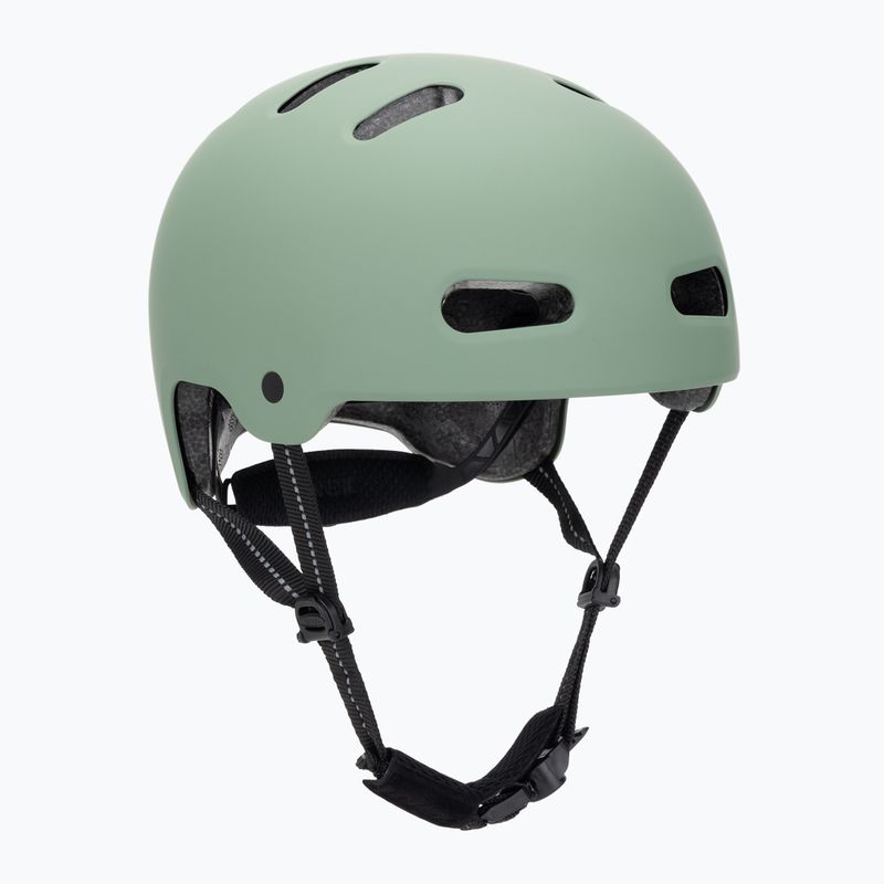 Casco per bambini UVEX Kid 4 Style bam moss green/papaya matt
