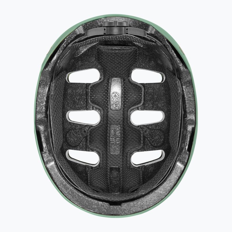 Casco per bambini UVEX Kid 4 Style bam moss green/papaya matt 5