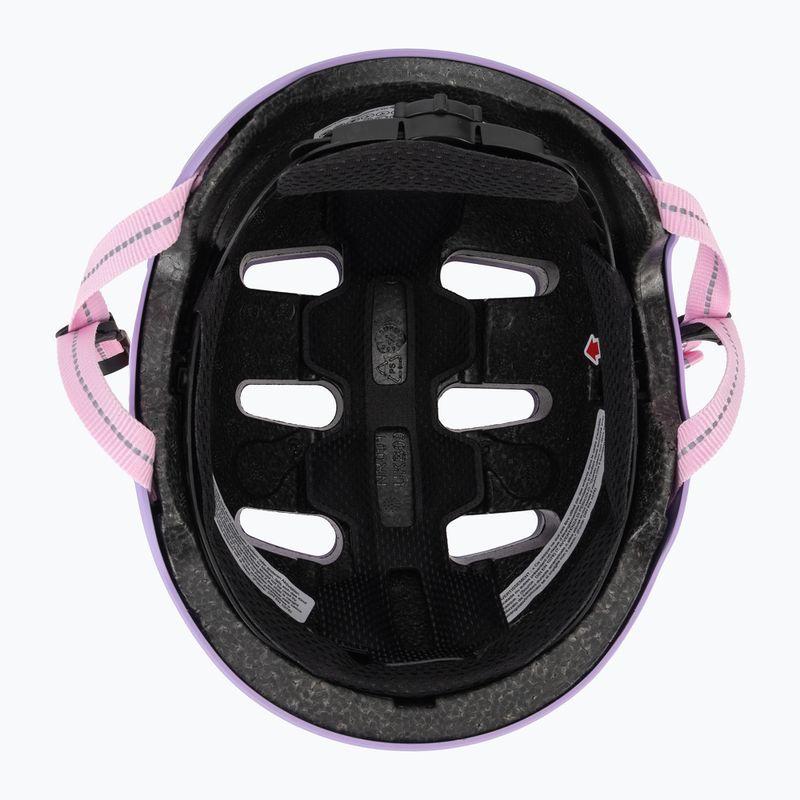 Casco per bambini UVEX Kid 4 Style flower lilac matte 5