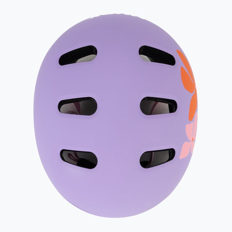 Casco per bambini UVEX Kid 4 Style flower lilac matte 6