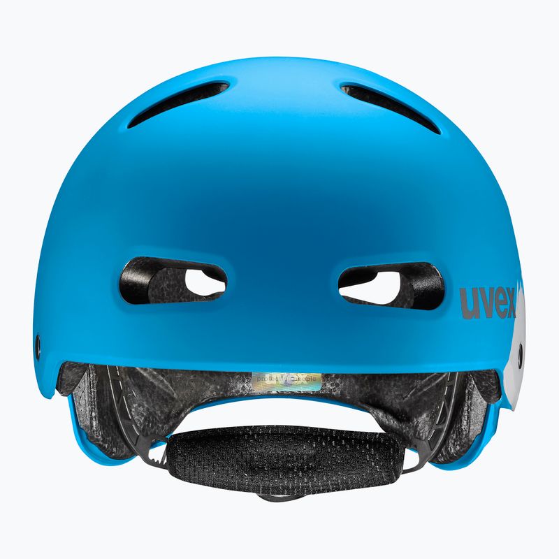 Casco per bambini UVEX Kid 4 Style super hero blue matt 2
