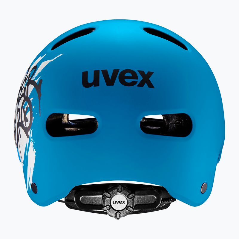 Casco per bambini UVEX Kid 4 Style super hero blue matt 3